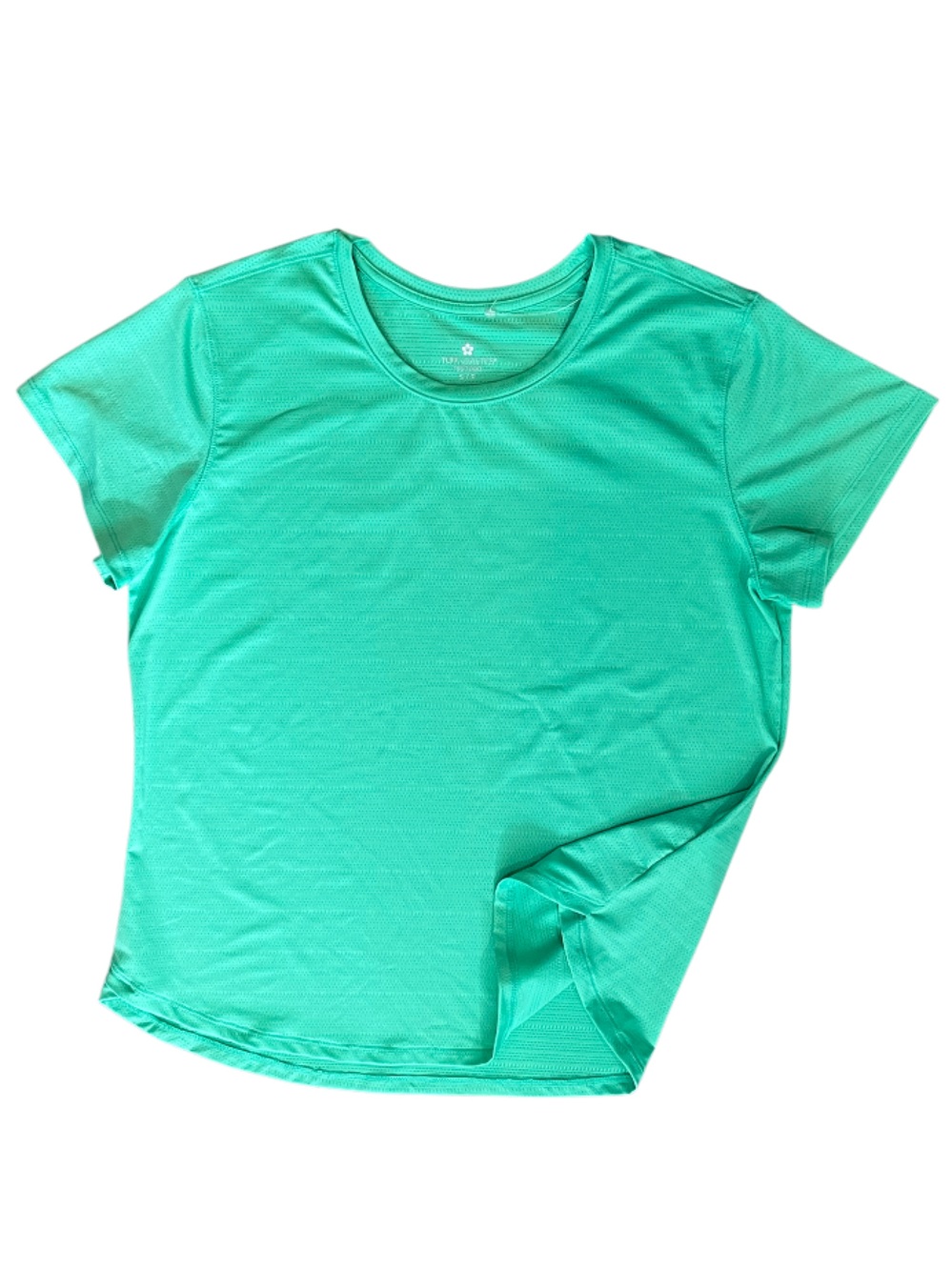 Tuff Athletics Breathable Tee Green Size Small